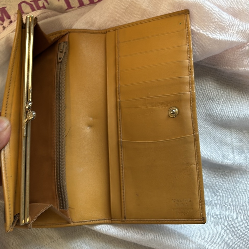 Celine Macadamia Bi-fold Long Wallet - Picture 7 of 16